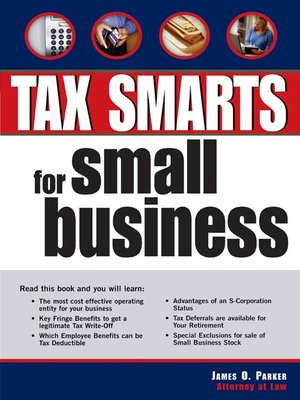 cover image of Tax Smarts for Small Business Delete